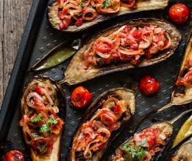 Tasty autumn food Stock Photo 20