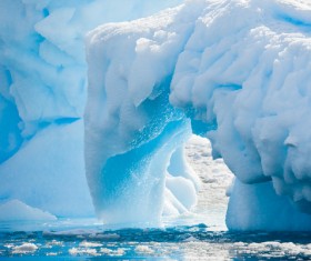 The cold Arctic Ocean Stock Photo 01