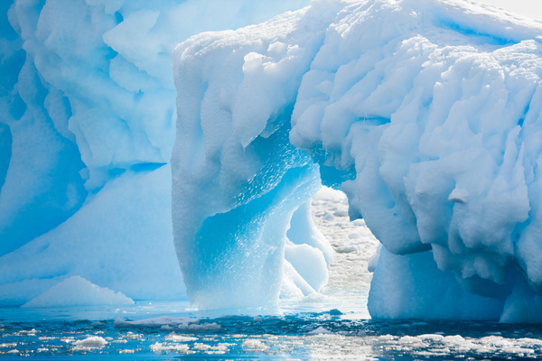 The cold Arctic Ocean Stock Photo 01