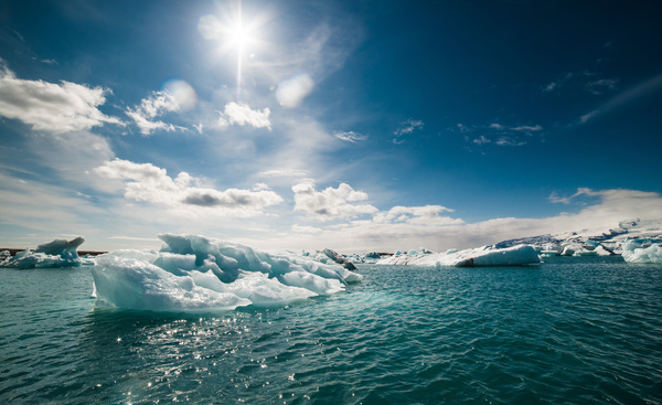 The cold Arctic Ocean Stock Photo 04