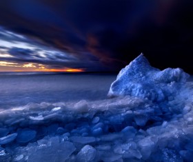 The cold Arctic Ocean Stock Photo 05