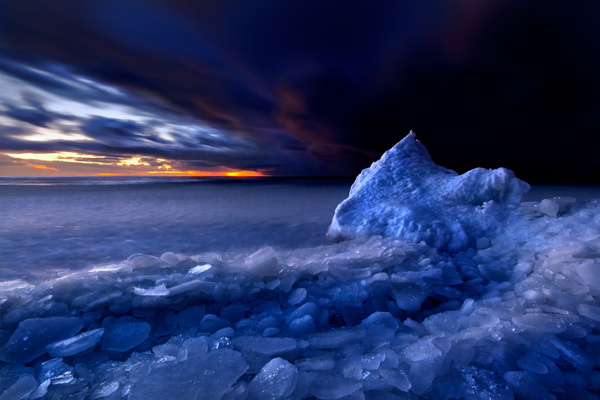 The cold Arctic Ocean Stock Photo 05