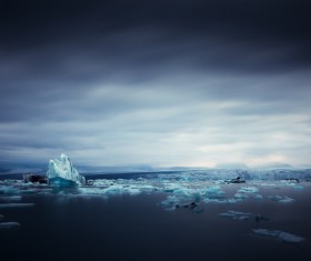 The cold Arctic Ocean Stock Photo 06