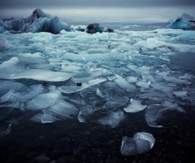 The cold Arctic Ocean Stock Photo 07