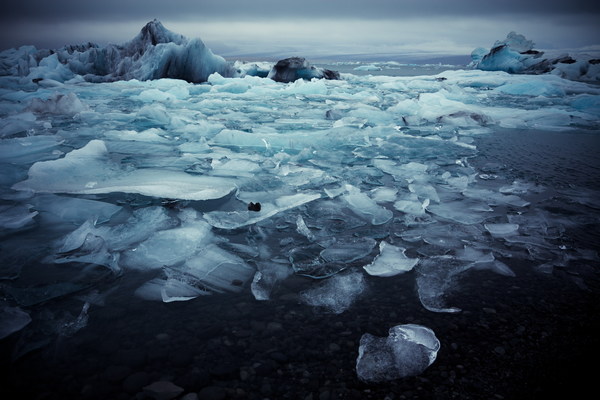 The cold Arctic Ocean Stock Photo 07