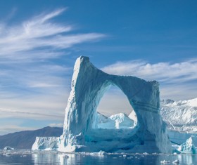 The cold Arctic Ocean Stock Photo 08
