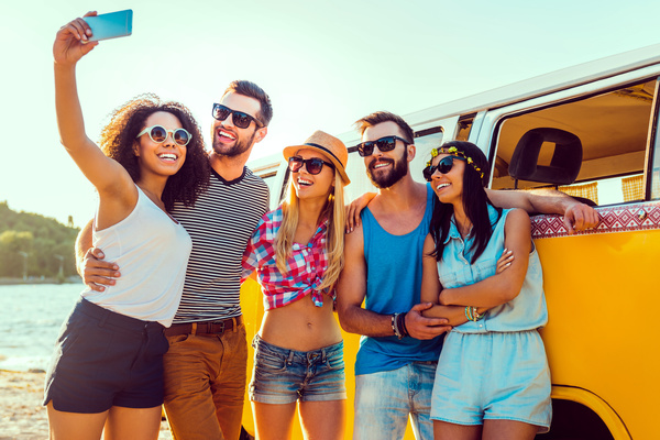 Travel with friends Stock Photo 15