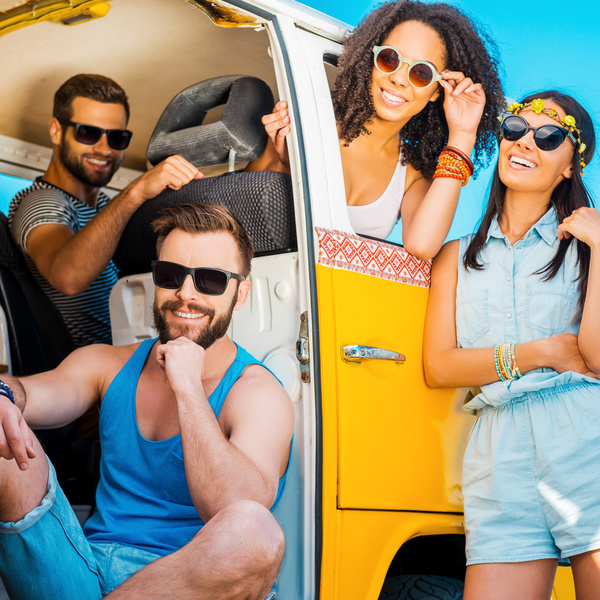 Travel with friends Stock Photo 17