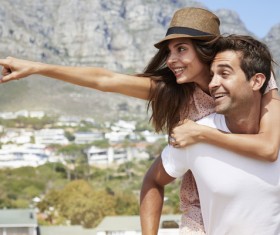 Vacation vacation couple Stock Photo 07