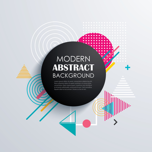 Vector modern abstract background material 02 free download