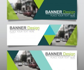 Vector set of modern banners template design 10