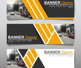 Vector set of modern banners template design 13