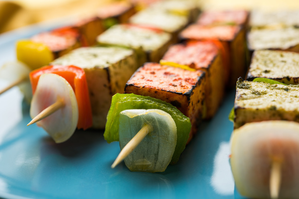 Vegetarian barbecue Stock Photo 03