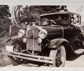 Vintage car Stock Photo 02