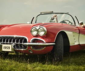 Vintage car Stock Photo 08