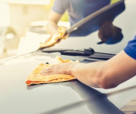 Washing Car Stock Photo 01