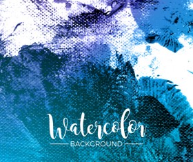 Watecolor textured background vector 02