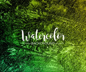 Watecolor textured background vector 07