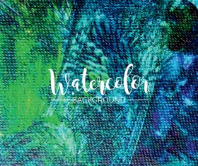 Watecolor textured background vector 08