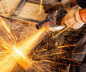 Welding professional worker Stock Photo 03