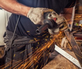 Welding professional worker Stock Photo 05
