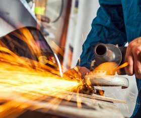 Welding professional worker Stock Photo 07