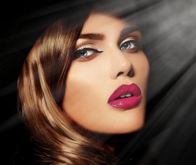 Young girl close-up Stock Photo 04