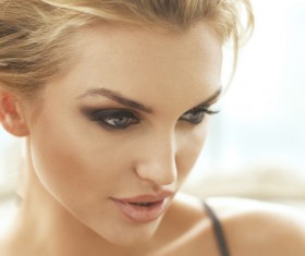 Young girl close-up Stock Photo 06