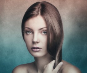 Young girl close-up Stock Photo 20