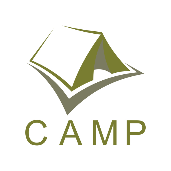 green camp logo vector