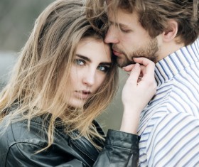 happy blessed romantic couple Stock Photo 02