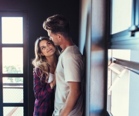 happy blessed romantic couple Stock Photo 07