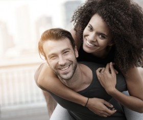 happy blessed romantic couple Stock Photo 10