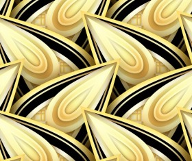 luxury golden decorative pattern vectors material 04