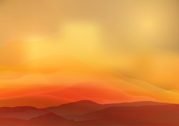 mountain sunrise landscape nature background vector 04