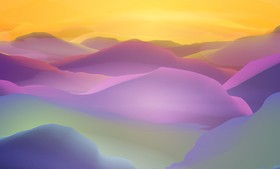mountain sunrise landscape nature background vector 09
