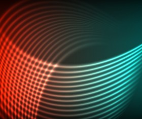 neon background abstract lines vector