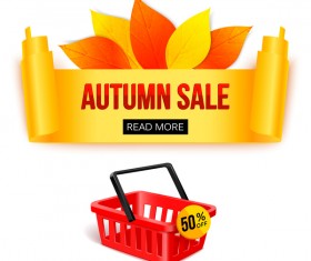 special autumn offer background design vector 02