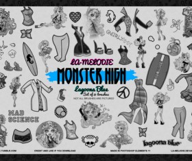 81 Lagoona Blue Photoshop Brushes