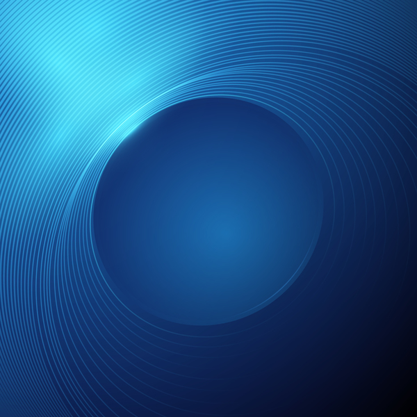 Abstract technology background with circle repeating vector
