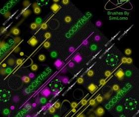 Atomic Lounge Photoshop Brushes