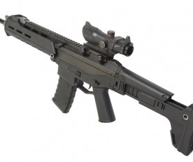 Automatic weapon Stock Photo 06