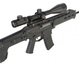 Automatic weapon Stock Photo 07