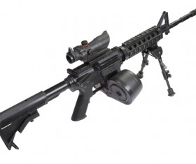 Automatic weapon Stock Photo 12