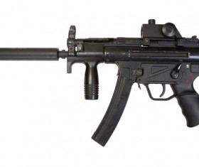 Automatic weapon Stock Photo 22