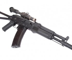 Automatic weapon Stock Photo 26