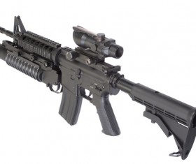 Automatic weapon Stock Photo 29