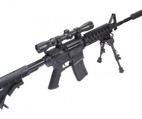 Automatic weapon Stock Photo 31