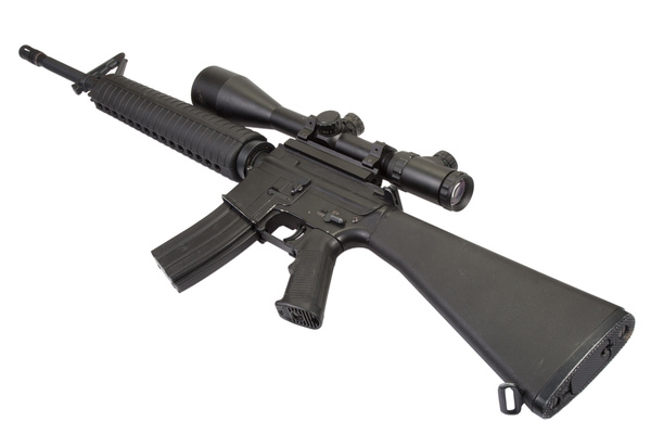 Automatic weapon Stock Photo 37