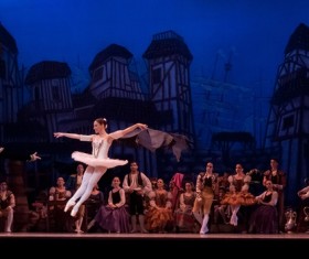 Ballet show Stock Photo